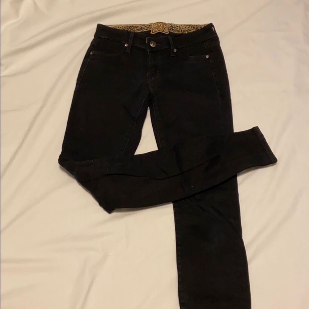 Women's Rich and Skinny Black Jeans